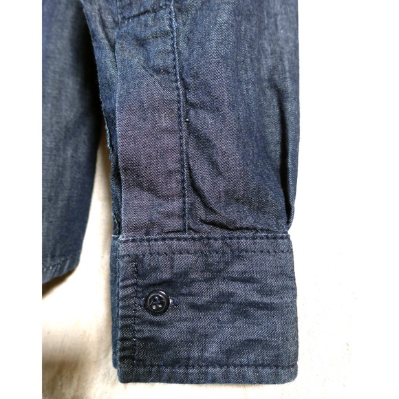 Sisley Women XS Cotton Denim Blouse - Picture 12 of 16